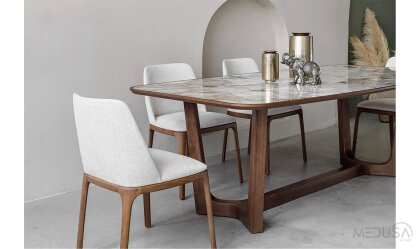 Medusa Home Mobilya - Loran Seramik Yemek Masası