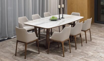 Medusa Home Mobilya - Loran Seramik Yemek Masası