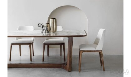Medusa Home Mobilya - Loran Seramik Yemek Masası
