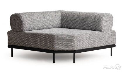 Medusa Home Mobilya - Loren Antrasit Köşe Modül