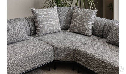 Medusa Home Mobilya - Loren Antrasit Köşe Takımı