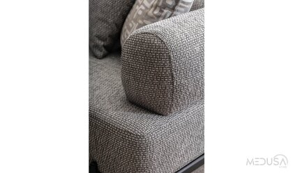 Medusa Home Mobilya - Loren Antrasit Köşe Takımı