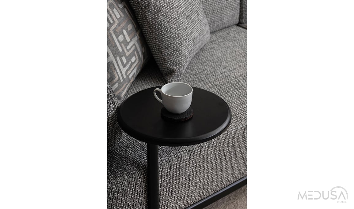 Medusa Home Mobilya - Loren Antrasit Köşe Takımı