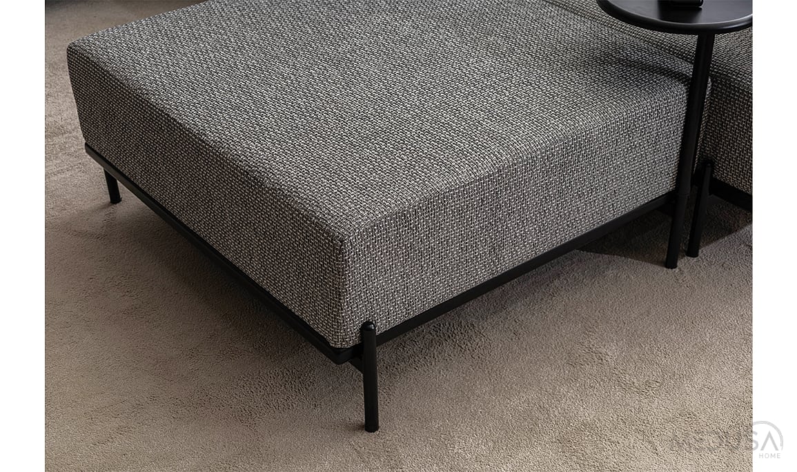 Medusa Home Mobilya - Loren Antrasit Puf