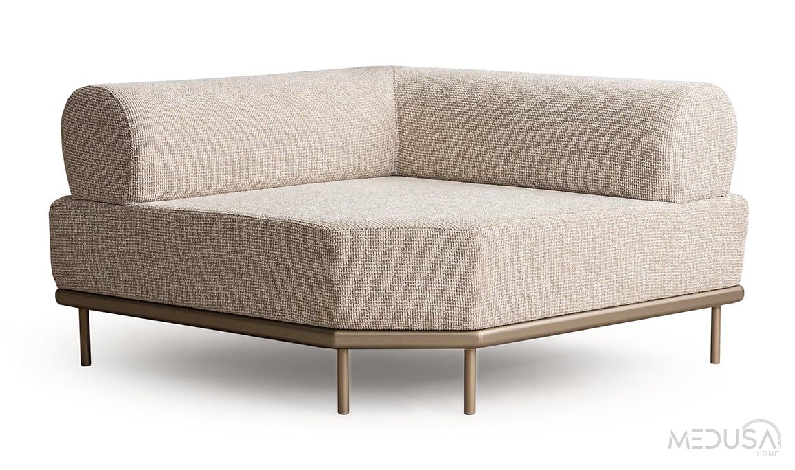 Medusa Home Mobilya - Loren Krem Köşe Takımı