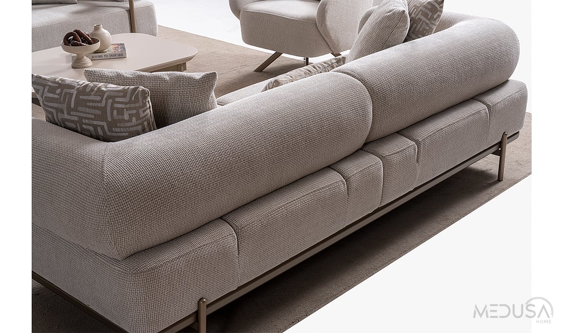 Medusa Home Mobilya - Loren Üçlü Koltuk