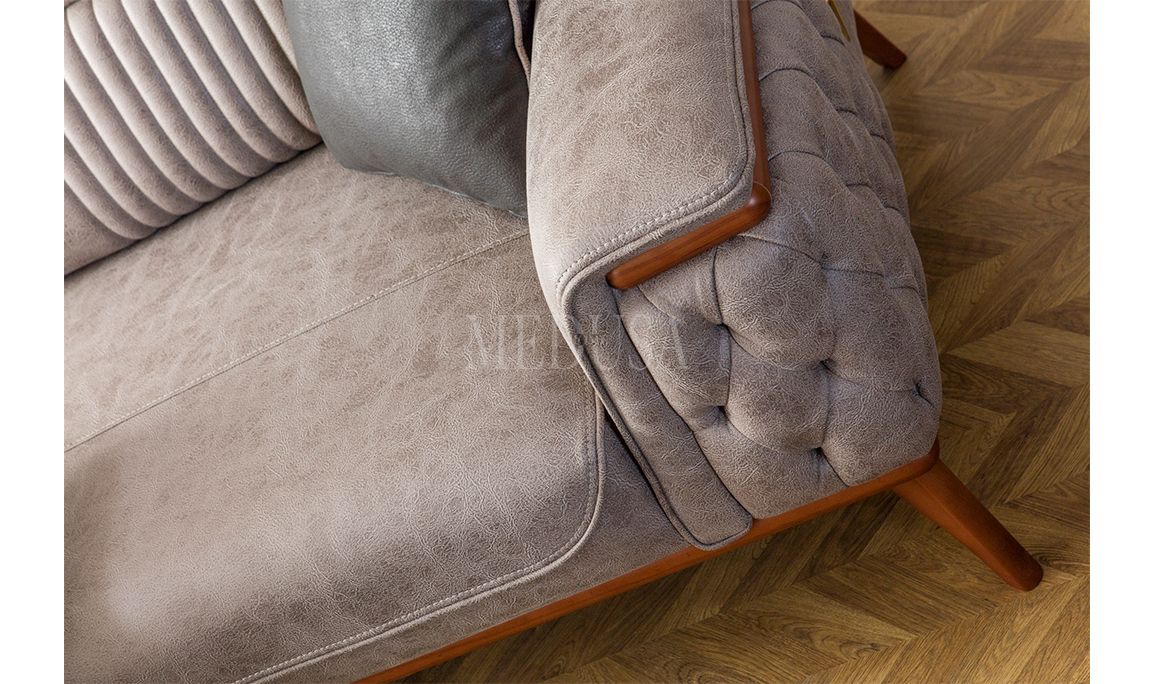 Medusa Home Mobilya - Lorenza Üçlü Koltuk