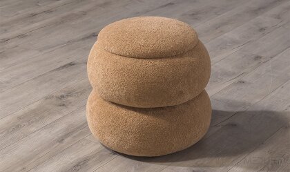 Medusa Home - Losso Karamel Puf Medusa Home - Losso Karamel Puf
