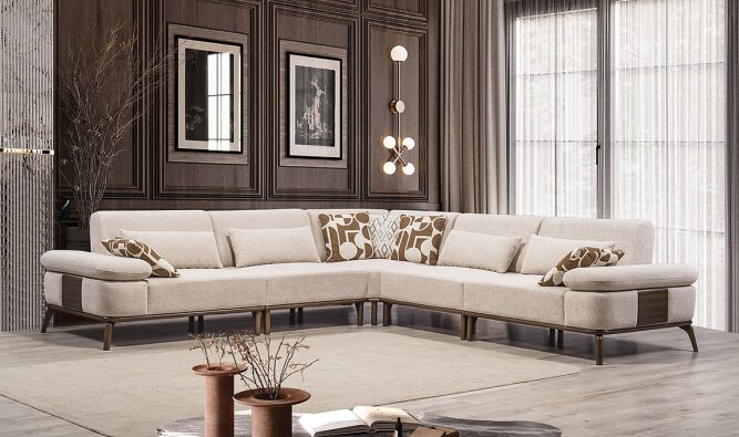 Medusa Home Mobilya - Losso Köşe Takımı - L Köşe Takımları