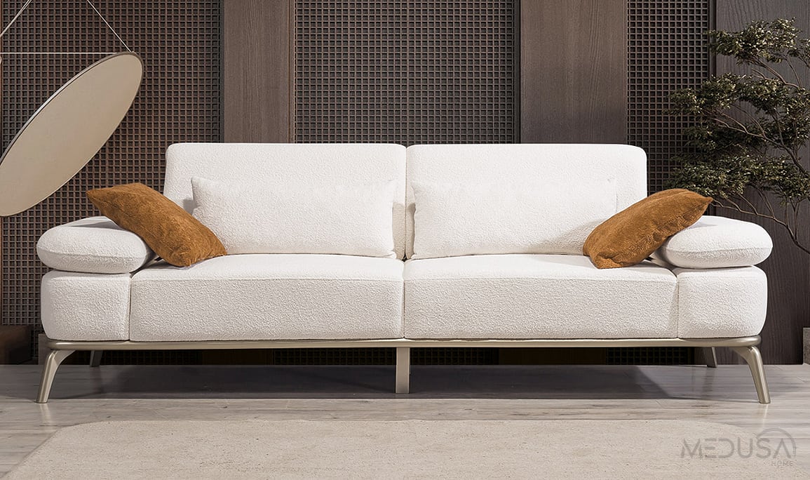 Medusa Home Mobilya - Losso Üçlü Koltuk