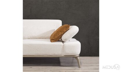Medusa Home Mobilya - Losso Üçlü Koltuk