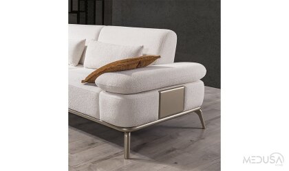 Medusa Home Mobilya - Losso Üçlü Koltuk