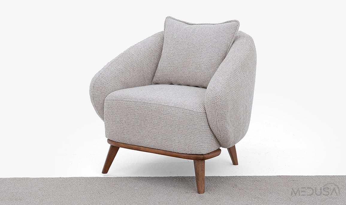 Medusa Home Mobilya - Lotis Kahve Berjer