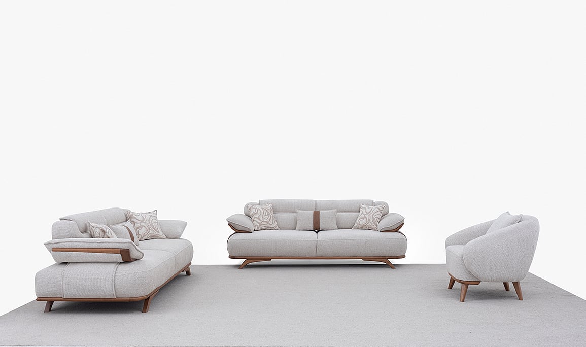 Medusa Home Mobilya - Lotis Kahve Koltuk Takımı