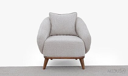 Medusa Home Mobilya - Lotis Kahve Koltuk Takımı
