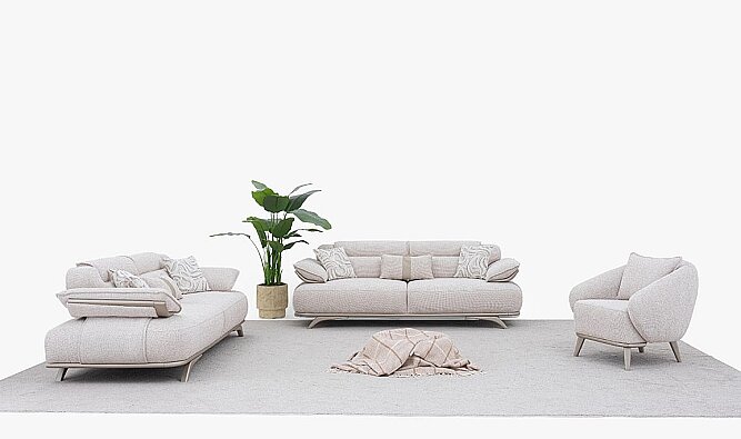 Medusa Home Mobilya - Lotis Koltuk Takımı - Modern Koltuk Takımları