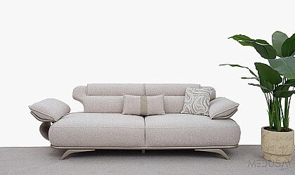 Medusa Home Mobilya - Lotis Üçlü Koltuk