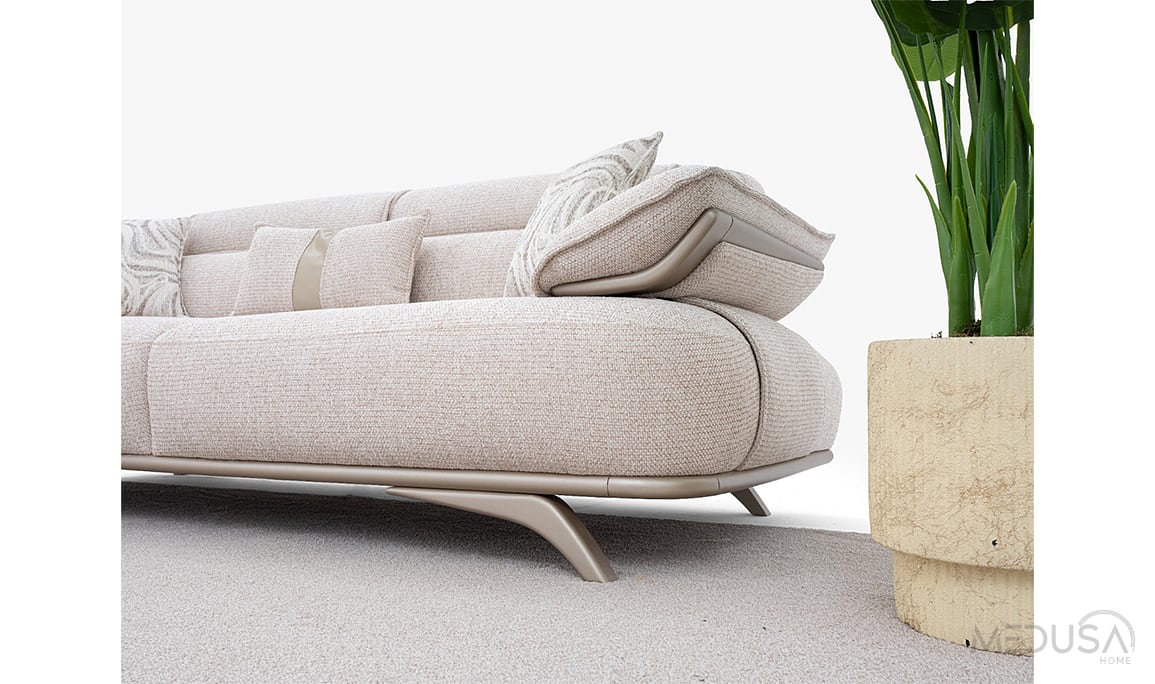 Medusa Home Mobilya - Lotis Üçlü Koltuk