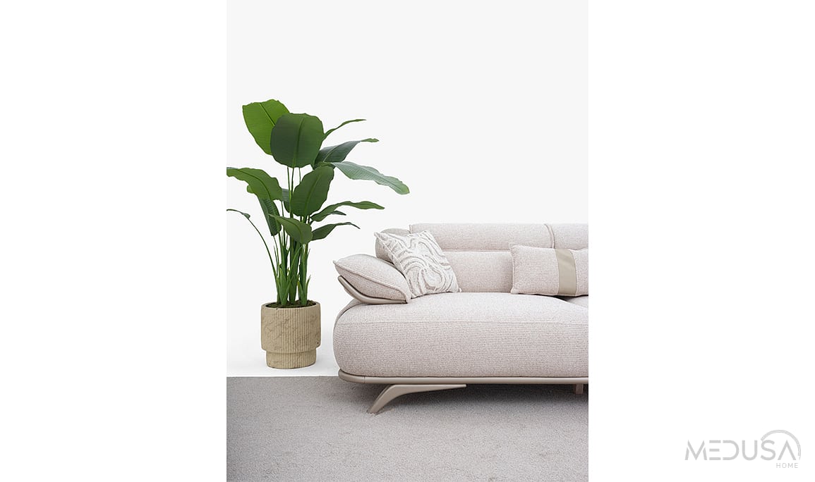 Medusa Home Mobilya - Lotis Üçlü Koltuk
