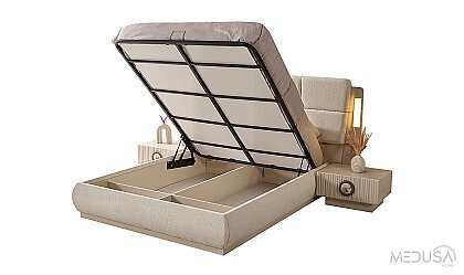 Medusa Home Mobilya - Lotus Duo Mirror Yatak Odası