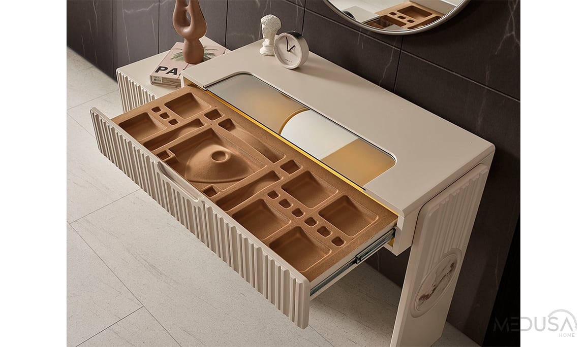 Medusa Home Mobilya - Lotus Duo Mirror Yatak Odası