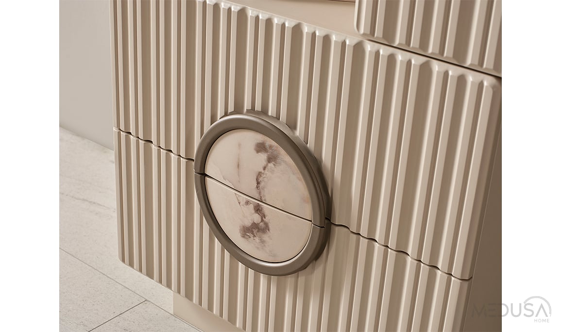 Medusa Home Mobilya - Lotus Duo Mirror Yatak Odası