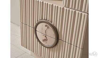 Medusa Home Mobilya - Lotus Duo Mirror Yatak Odası