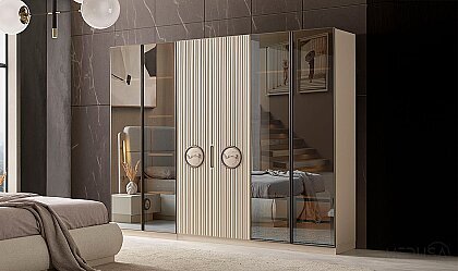 Medusa Home Mobilya - Lotus Duo Mirror Yatak Odası