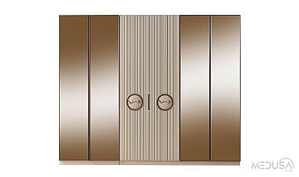 Medusa Home Mobilya - Lotus Duo Mirror Yatak Odası