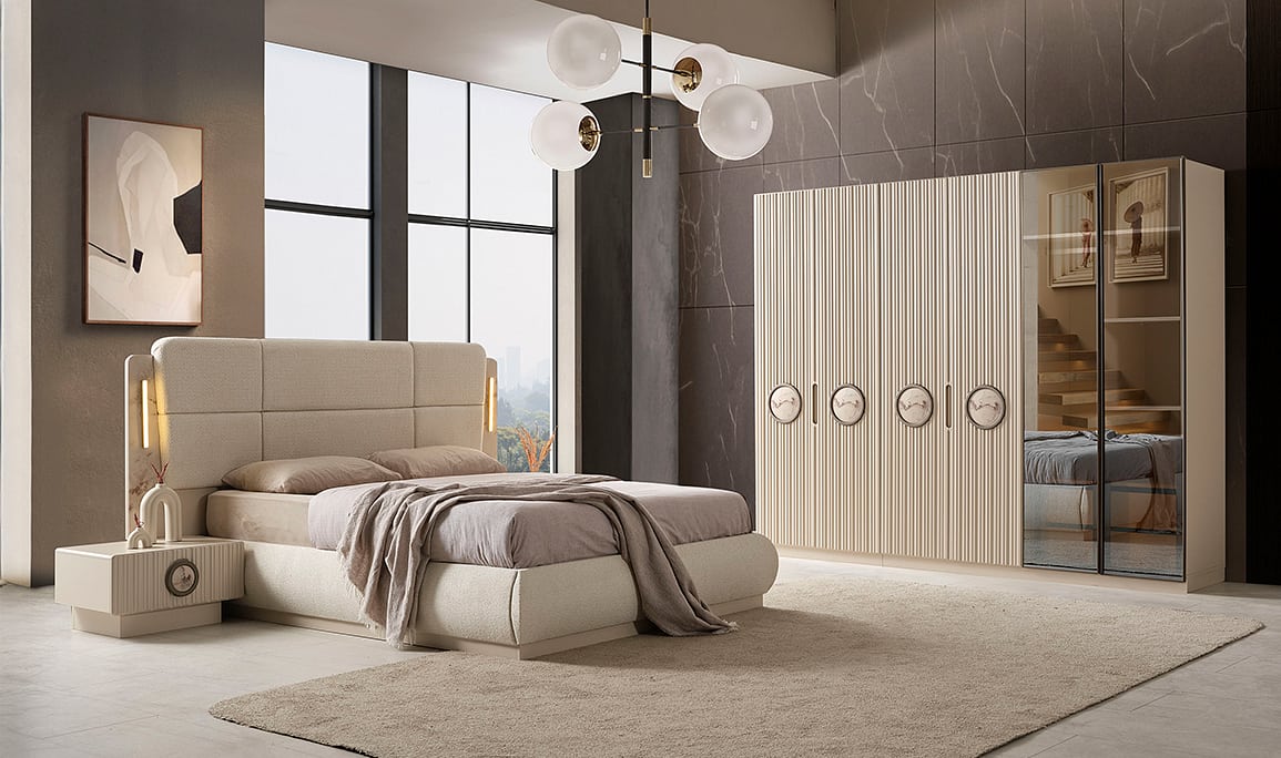 Medusa Home Mobilya - Lotus Duo Side Yatak Odası