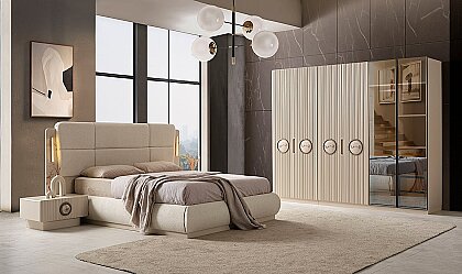 Medusa Home - Lotus Duo Side Yatak Odası