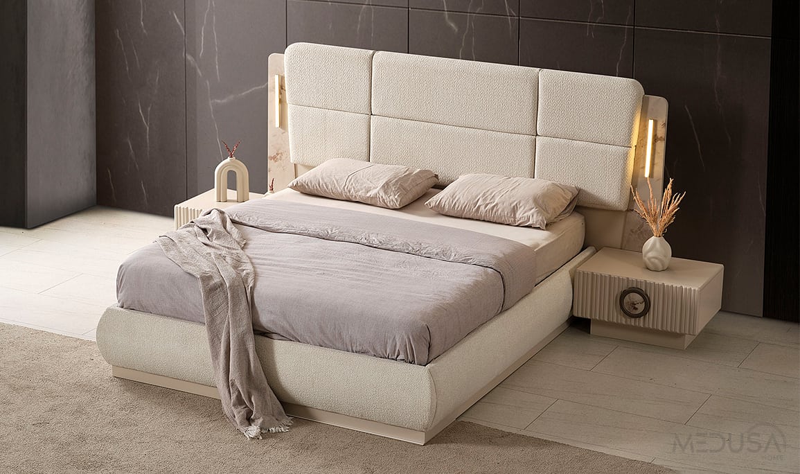 Medusa Home Mobilya - Lotus Duo Side Yatak Odası