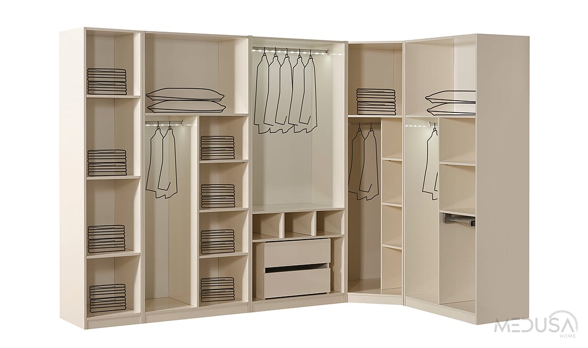 Medusa Home Mobilya - Lotus Giyinme Odası