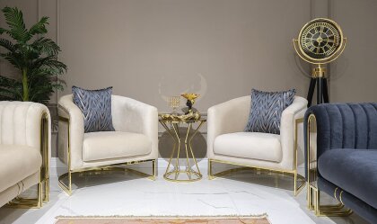 Medusa Home - Lotus Luxury Berjer Medusa Home - Lotus Luxury Berjer