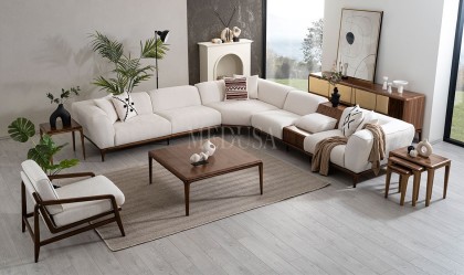 Medusa Home Mobilya - Lotus Plus Köşe Takımı