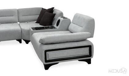 Medusa Home Mobilya - Lotus Ses Sistemli Köşe Takımı