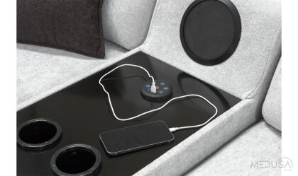 Medusa Home Mobilya - Lotus Ses Sistemli Köşe Takımı