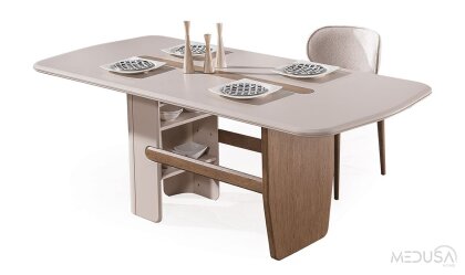 Medusa Home Mobilya - Lotus Yemek Masası