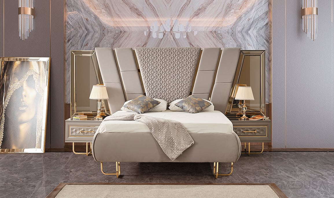 Medusa Home Mobilya - Lounge Luxury Karyola