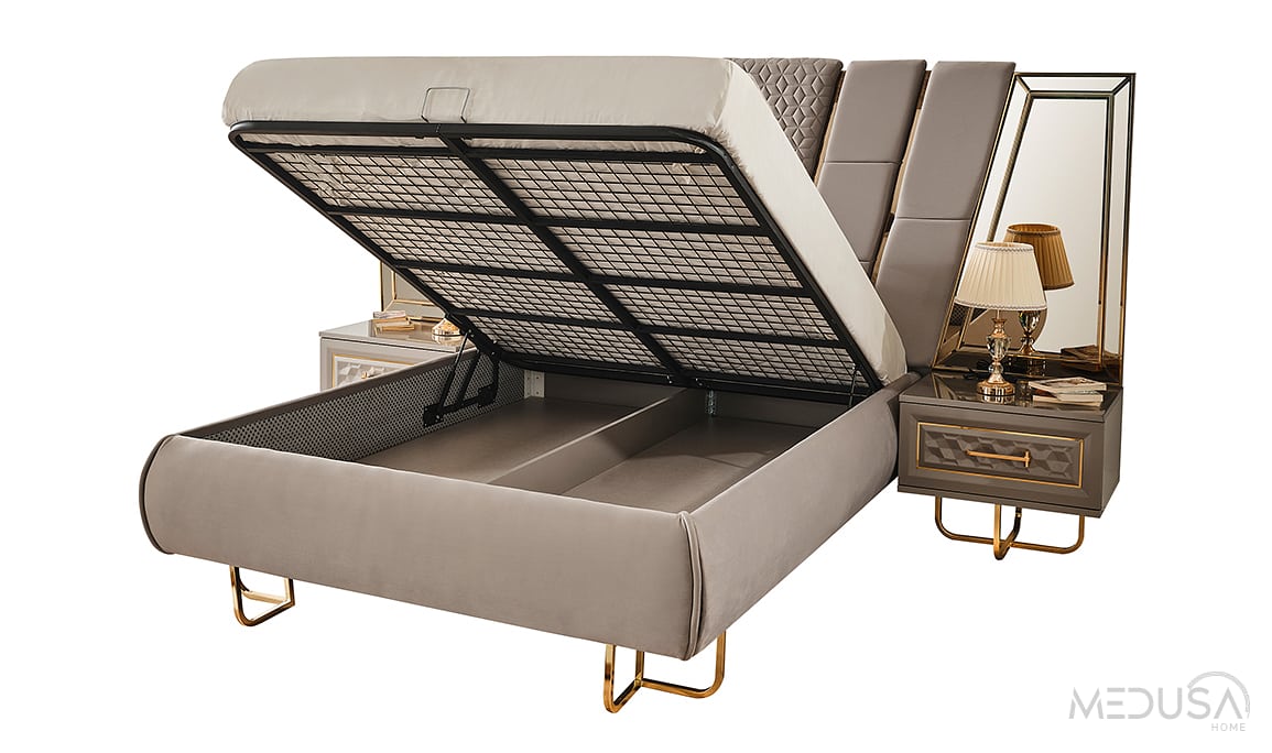 Medusa Home Mobilya - Lounge Luxury Karyola