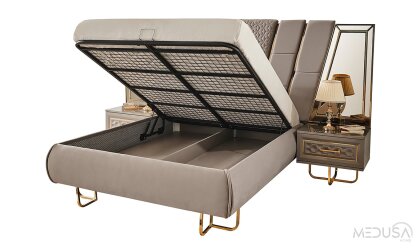 Medusa Home Mobilya - Lounge Luxury Karyola