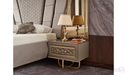 Medusa Home Mobilya - Lounge Luxury Karyola