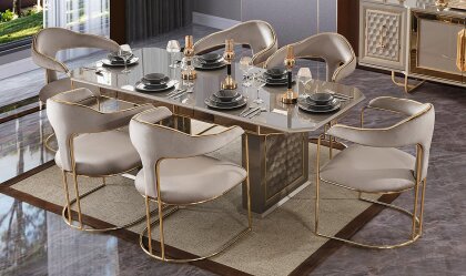 Medusa Home - Lounge Luxury Yemek Masası Medusa Home - Lounge Luxury Yemek Masası