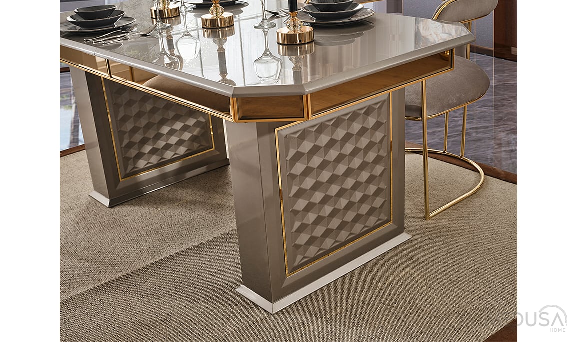 Medusa Home Mobilya - Lounge Luxury Yemek Masası