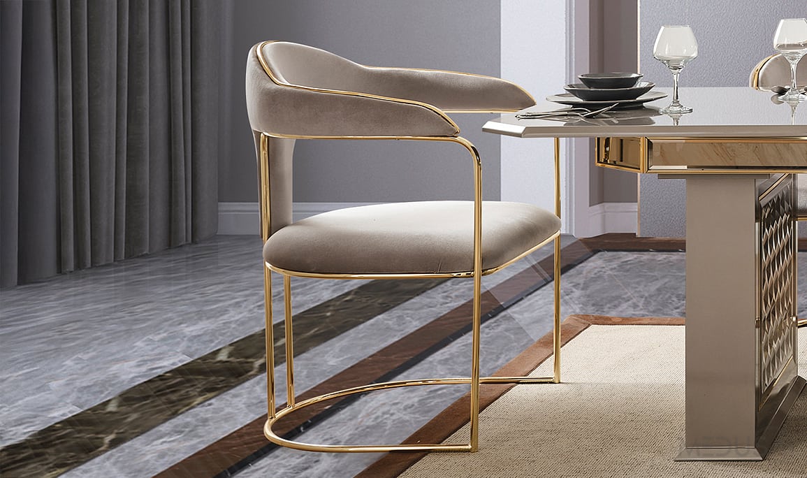 Medusa Home Mobilya - Lounge Luxury Yemek Masası