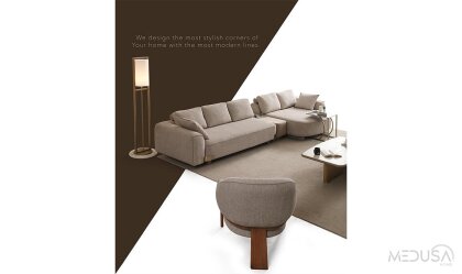 Medusa Home Mobilya - Lounge Mini Köşe Takımı