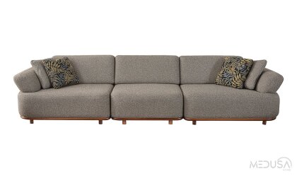 Medusa Home Mobilya - Lua Dörtlü Koltuk