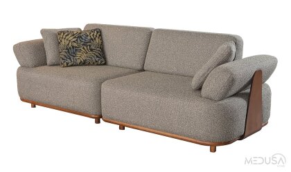 Medusa Home Mobilya - Lua Üçlü Koltuk