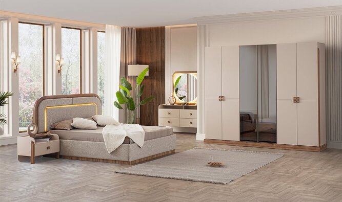 Medusa Home Mobilya - Lua Yatak Odası - Modern Yatak Odası