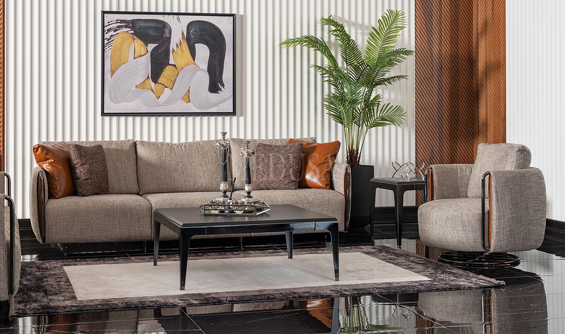 Medusa Home Mobilya - Lucaville Dörtlü Koltuk